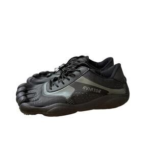 Aviator Women's Non-slip Breathable Five Finger Shoes Black Size 41 Lace Up